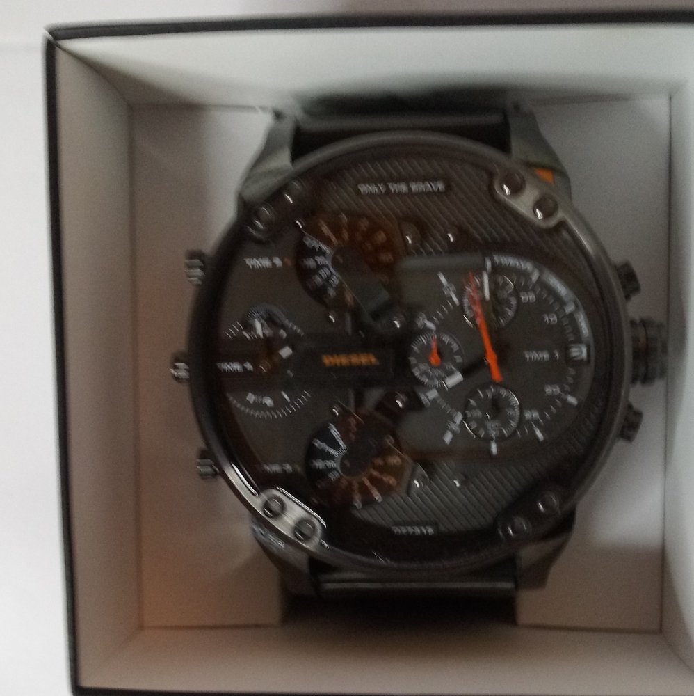 Diesel DZ7315 Gunmetal Stainless Steel Quartz Chronograph Watch